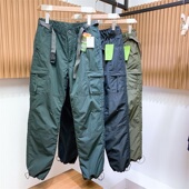 线下399 束口休闲长裤 秋冬男新款 户外加绒加厚保暖防风防水工装