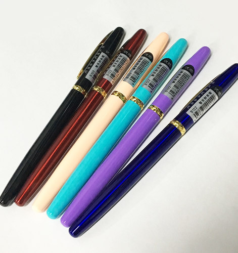 优尚学生正姿金属旋转吸墨钢笔
