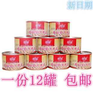 包邮 贝王族香焖茄汁黄豆罐头凉菜炖猪蹄旅行食品即食黄豆 184gx12