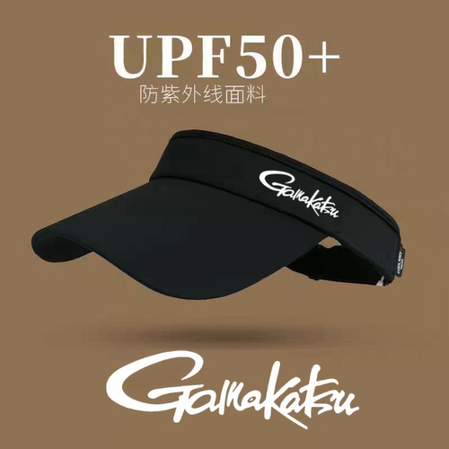 24新款伽玛卡兹钓鱼帽子空顶帽路亚帽透气海钓帽鸭舌帽潮牌冰丝帽