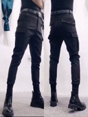 显瘦西裤 子弹力长腿西裤 小脚男士 韩版 新款 型黑色裤 休闲裤 潮流修身