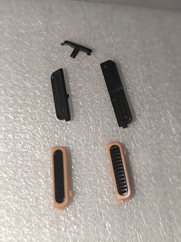 适用于DT50开机键扫描左右按键自定义按键硅胶垫扫描机数据采集器
