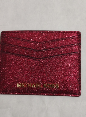 MICHAEL KORS迈克科尔斯mk磨砂星辰卡包女士包袋情人节礼物