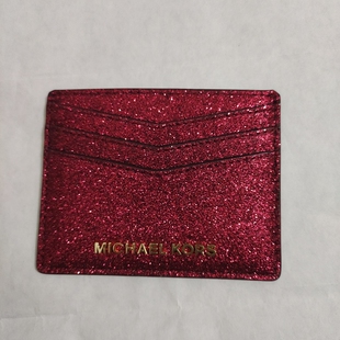 MICHAEL KORS迈克科尔斯mk磨砂星辰卡包女士包袋情人节礼物