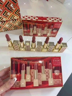 雅诗兰黛2024年圣诞钦慕口红礼盒套装5支装滋润气色国内现货