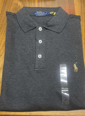 国内现货拉夫劳伦Ralph lauren男士纯棉透气Polo翻领短袖T恤衫