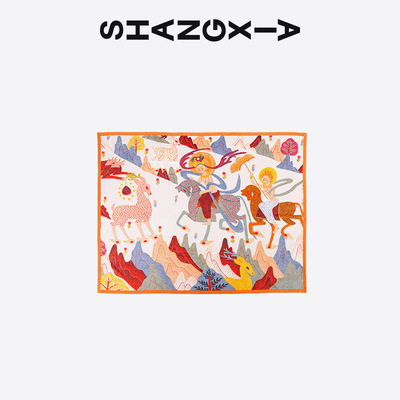 SHANG XIA上下九色鹿定制盖毯（起订量200件）
