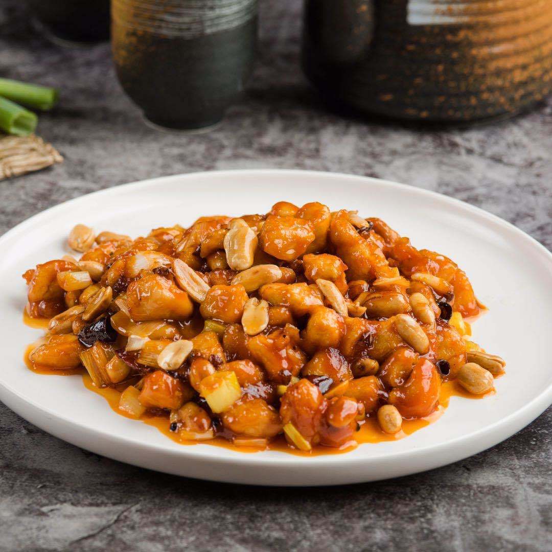 福成鲜到家宫爆鸡丁1000克装送宫爆酱花生米各四包