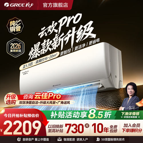 冷暖两用云欢天仪升级款纯铜管