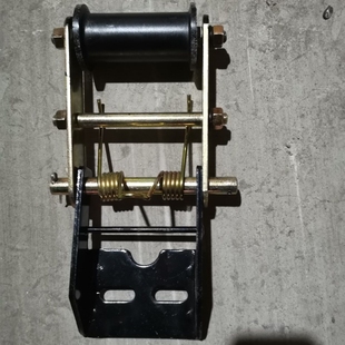 时风配件三轮车压带轮加托架总成 皮带轮 紧张轮 压带轮带支架