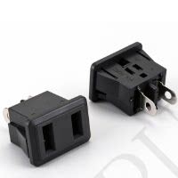 日规二插两孔户外储能电源工业插座卡式嵌入式电源插座AC10A/250V