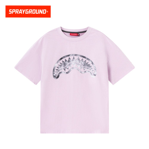 SprayGround鲨鱼嘴印花短袖T恤