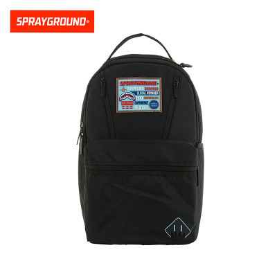 SprayGround鲨鱼嘴贴标双肩背包