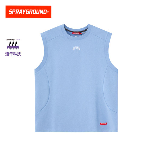 SprayGround鲨鱼嘴速干无袖背心