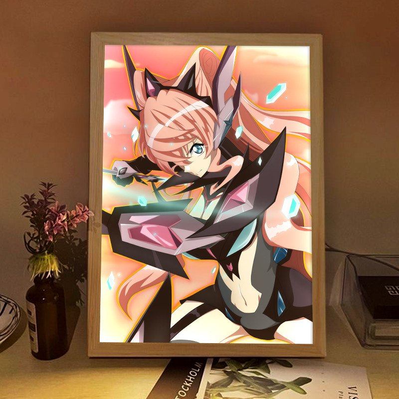 玛丽亚周边灯光画战姬绝唱Symphogear手办蓝牙音箱音响装饰小夜灯