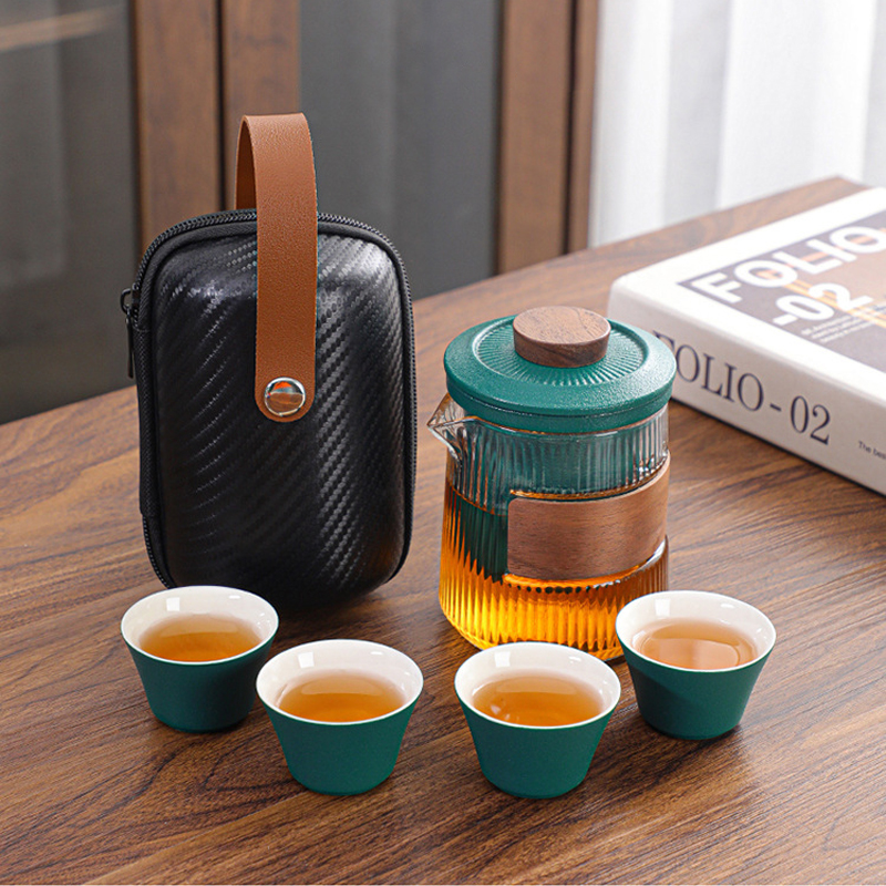 1E31户外露营便携茶具套