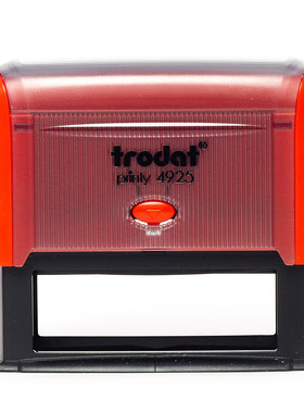 卓达印章/printy 4925/Trodat/回墨印/82x25MM/外壳材料