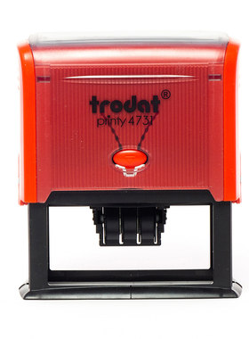 卓达印章/printy 4731/Trodat/回墨印/70x30MM/外壳材料