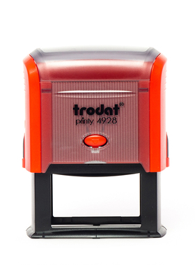 卓达印章/printy 4928/Trodat/回墨印/60x33MM/外壳材料