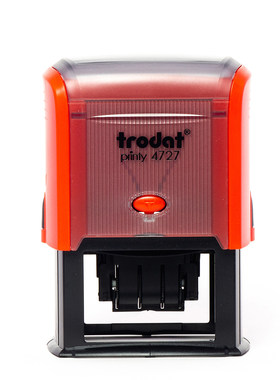 卓达印章/printy 4727/Trodat/回墨印/60x40MM/外壳材料