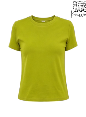 丽丽姐【云感T恤】26新款女装上衣圆领莫代尔棉简约短袖