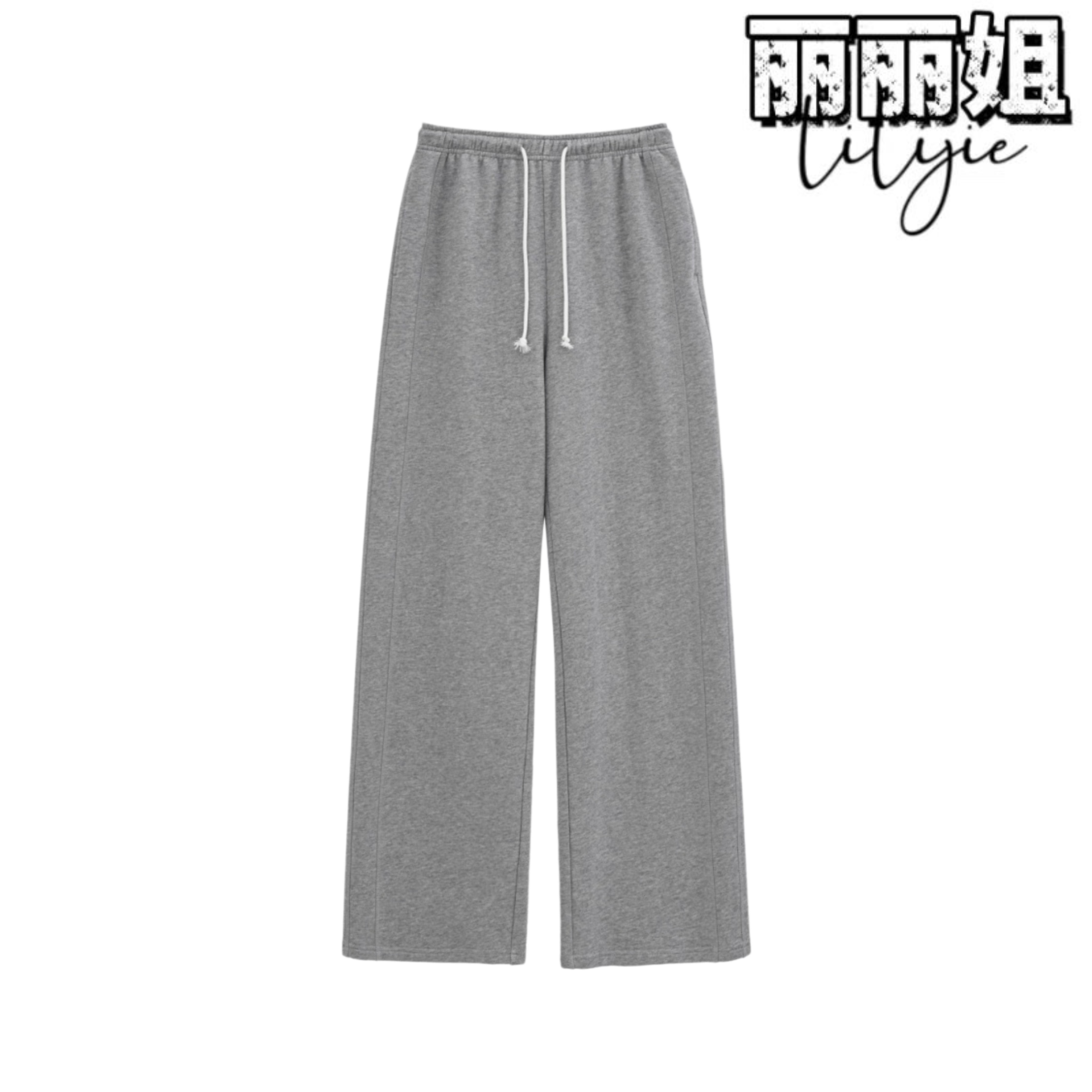 JUST丽丽姐【慵懒周末】2026秋季新品高腰直筒卫裤