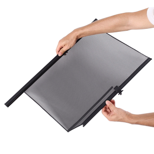 三菱帕杰罗遮阳帘纱窗网遮阳挡防晒Pajero v73v93v97改装内饰配件