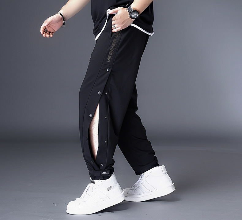 72385-黑胶粗细排扣长裤麦齐维利