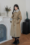 【】主推过膝盖长款派克内胆兔毛152-9237-P195-控价278，女装棉衣/棉服，浙宝152