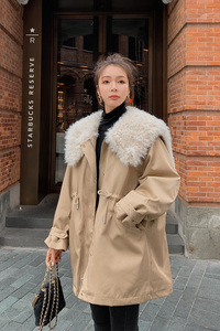 大货内胆兔毛派克棉服152-941-P185-控价268图片