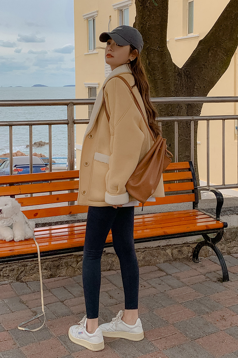 现货【】皮毛一体152-9555-P185-控价278,女装棉衣/棉服,浙宝152