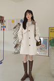 大货【】复古风衣外套152-9266-P135-控价188，女装风衣，浙宝152