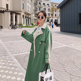 【】主推撞色赫本风衣152-987-P155-控价218，女装风衣，浙宝152