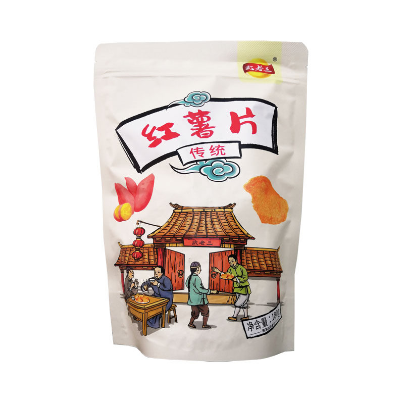 香脆红薯片180g袋装地瓜干武老三