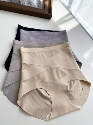 贝莱娅收腹裤无痕中高腰网纱包臀