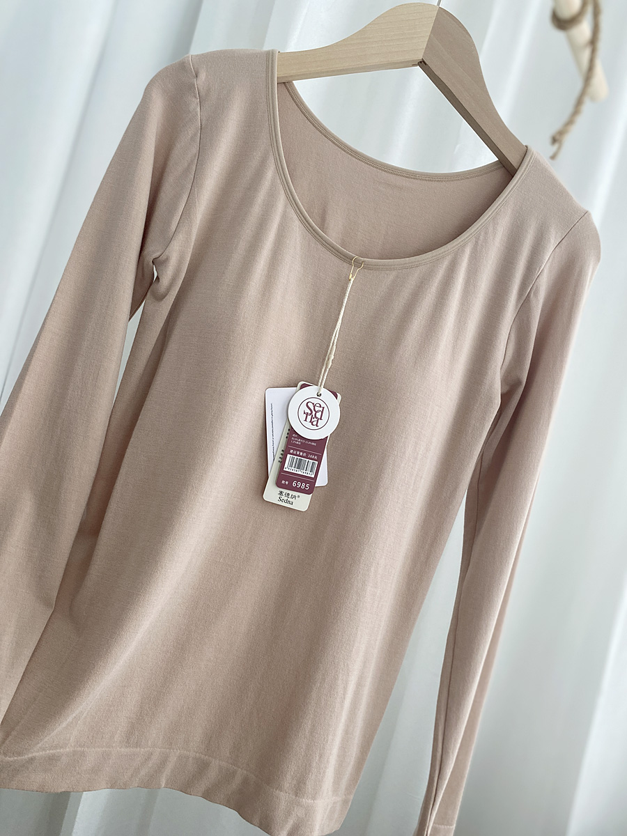 塞德纳莫代尔圆领保暖上衣秋衣