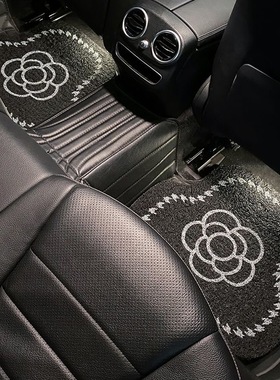 山茶花丝圈车脚垫 可裁剪汽车保护脚垫 NORTHWEST通用车垫 防滑车