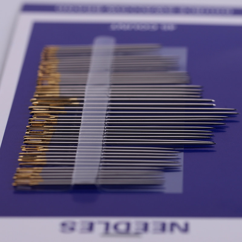 缝衣针手缝针家用手工缝纫针线 缝被子针刺绣绣花针 免穿线盲人针,居家布艺,针,淘宝优惠券,粉丝福利购,淘宝优惠卷