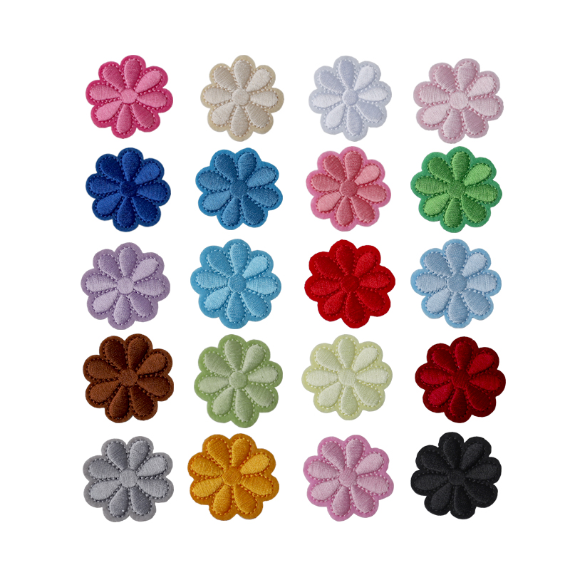 小号太阳花布贴修补破洞补丁贴