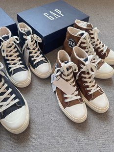 女 防滑保暖棉鞋 孤品清仓外贸美国单冬季 女士加绒软皮面高帮女鞋