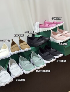 品牌订单女鞋透气网面休闲运动鞋一脚蹬舒适轻便缓震健步鞋妈妈鞋