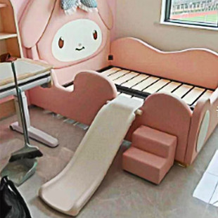 室内床上沙发攀爬架滑梯宝宝床沿沙发小滑梯家用幼儿小型儿童滑板