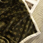 高端轻奢风毛毯被子冬季 加厚大牌绒毯拉舍尔保暖盖毯办公室小毯子