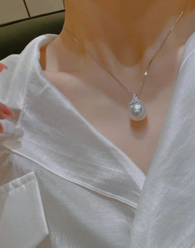 富家千金一颗珍珠项链