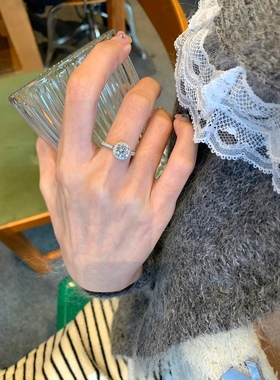 贵气感～简约仿真贵气感小钻戒