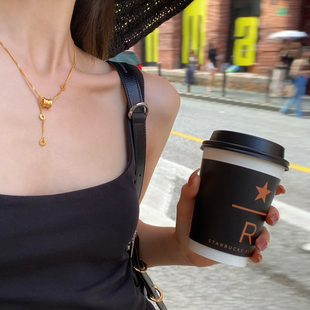 宣示主权力量叠戴长项链2025新款爆款轻奢小众个性颈链毛衣链新年