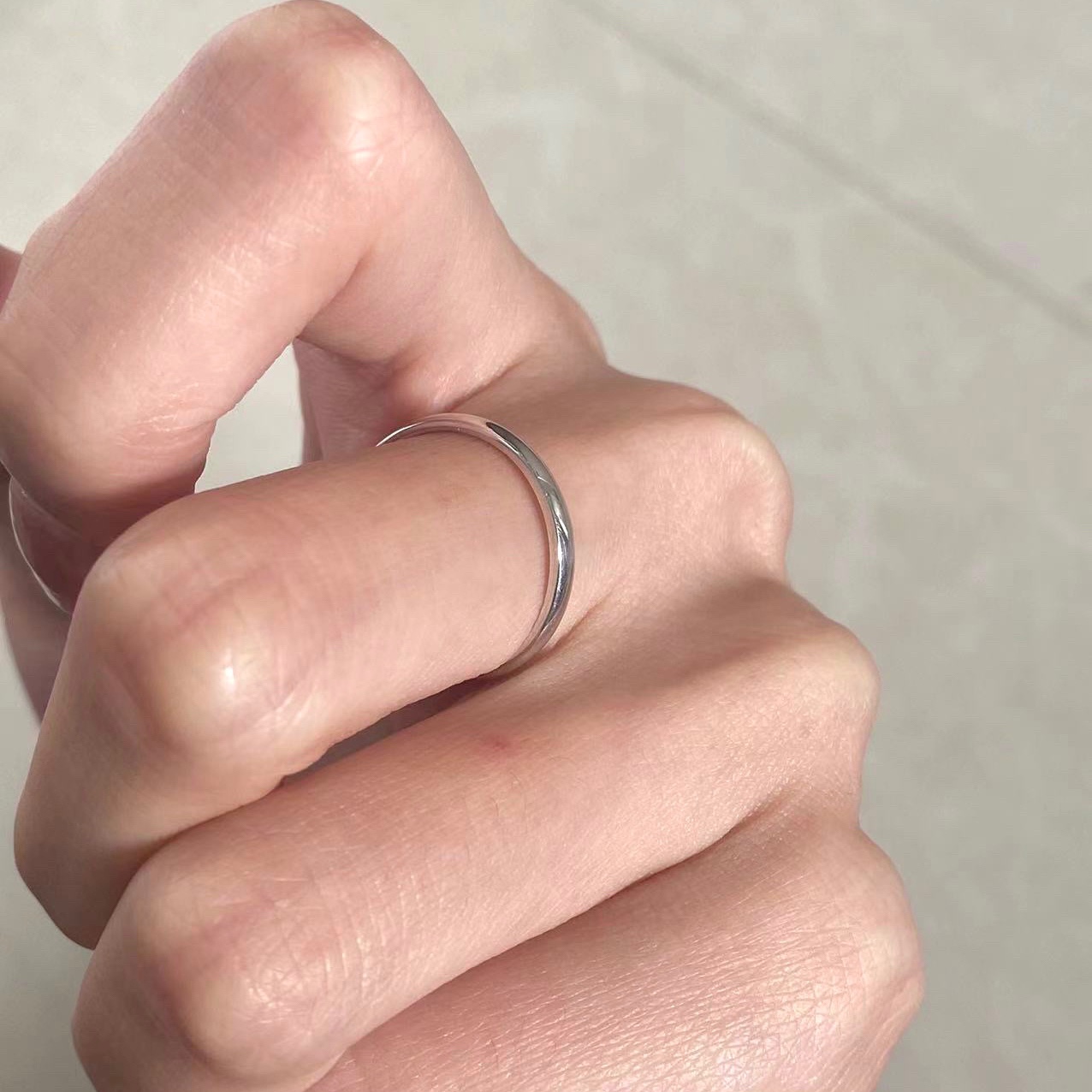 老式有腔调！超有FEEL银色戒指