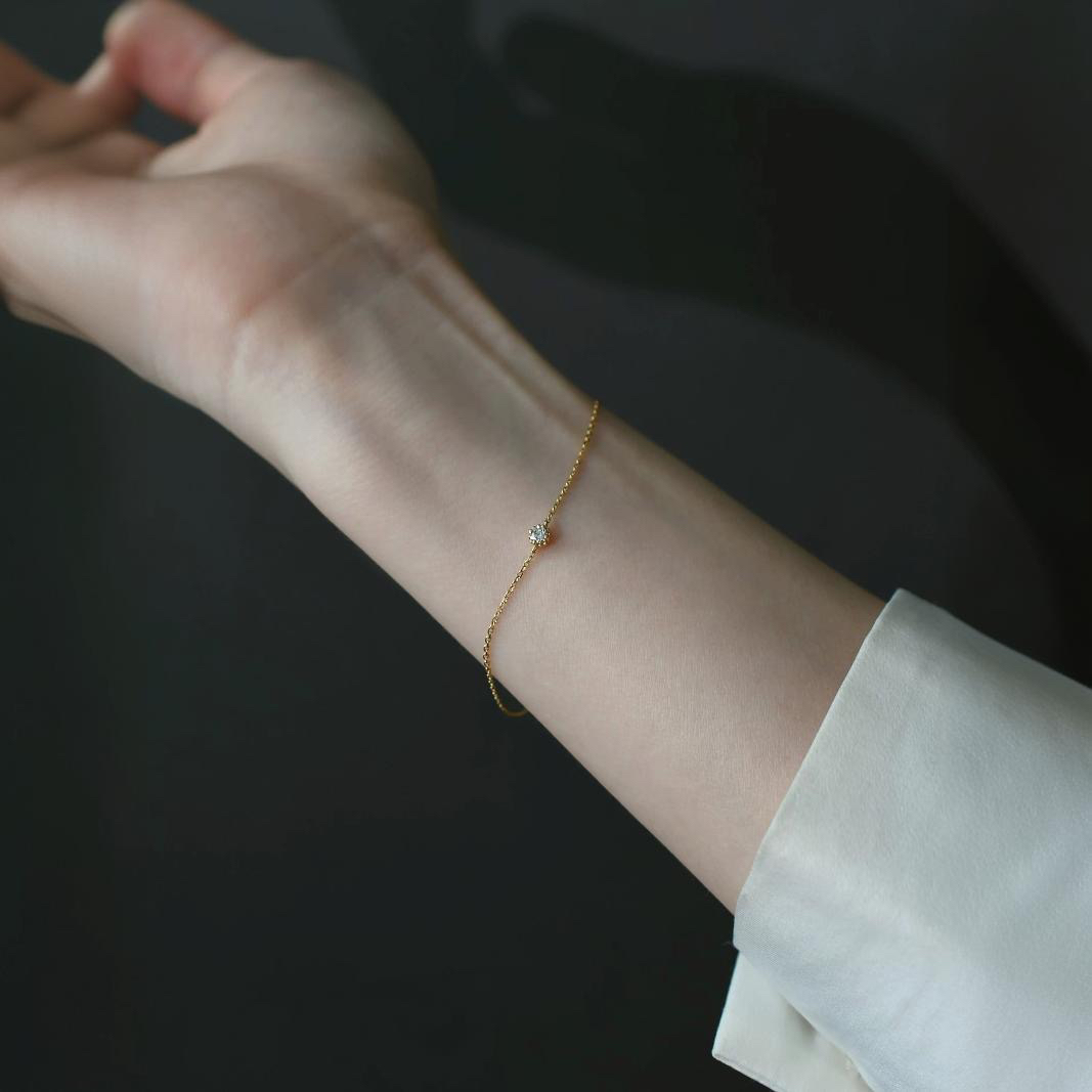 出彩感～巨巨巨闪单钻手链