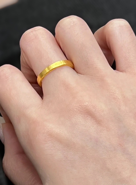 腔调十足！仿真金可水洗传承戒指