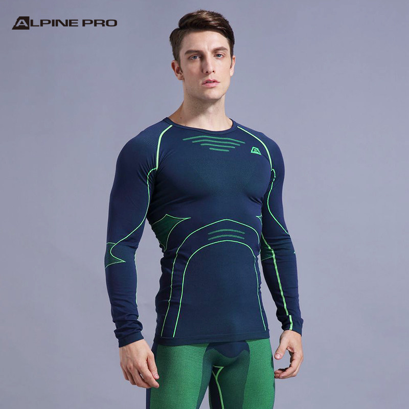 阿尔派妮男女户外运动滑雪保暖速干排汗内衣套装紧身功能性内衣裤